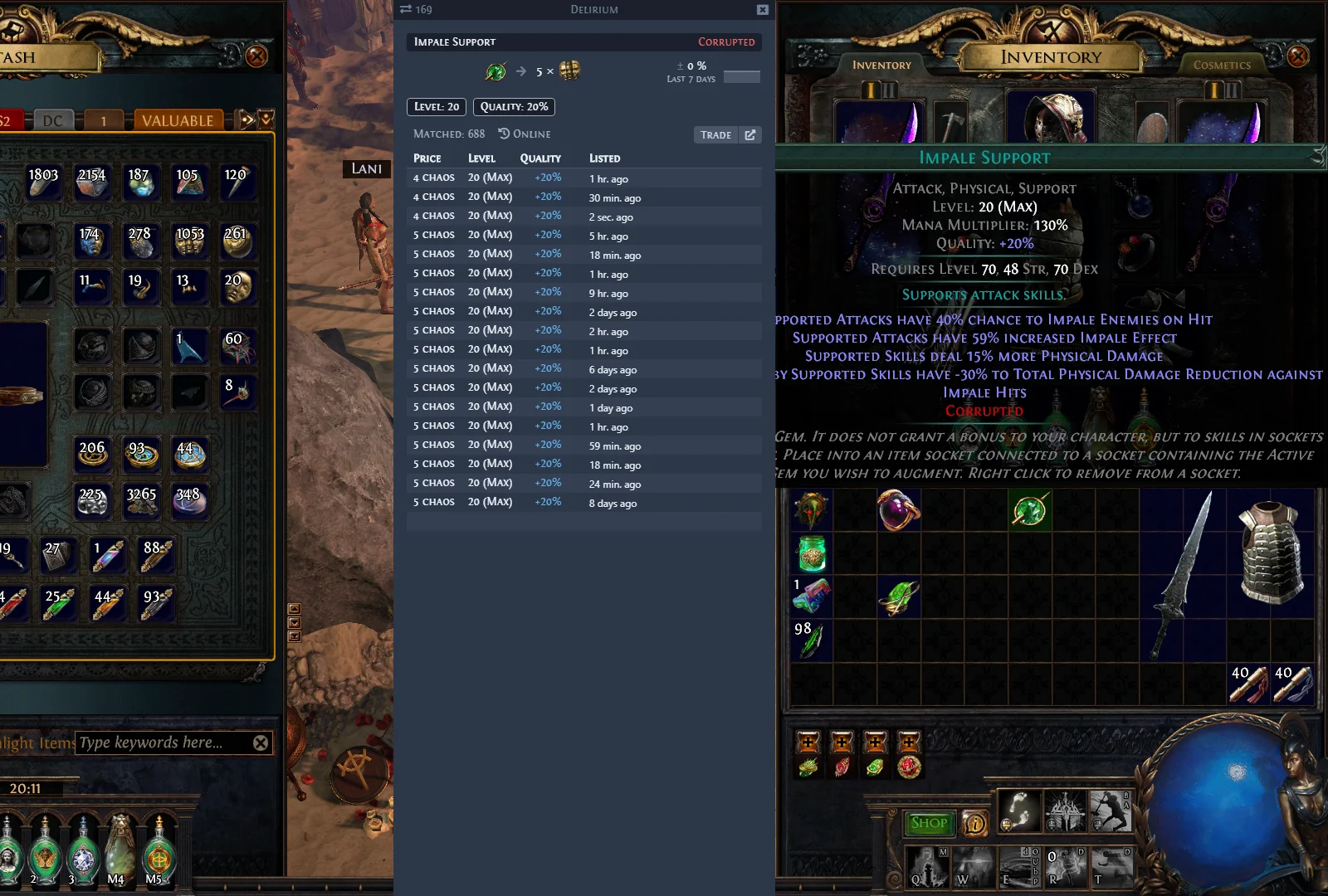 Awakened PoE Trade screenshot