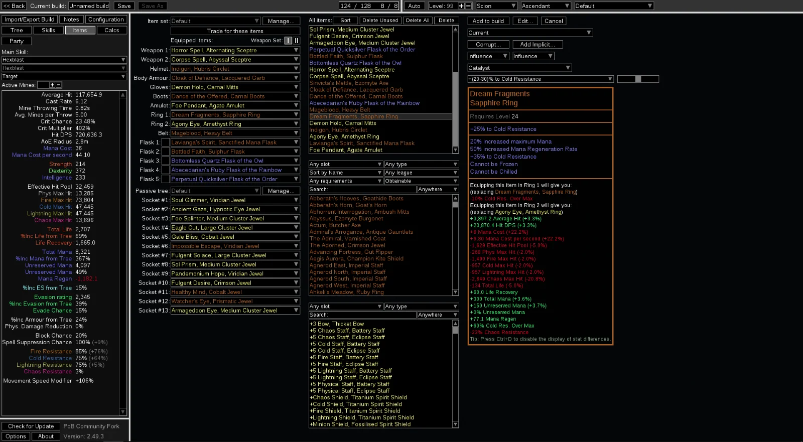 Path of Building screenshot